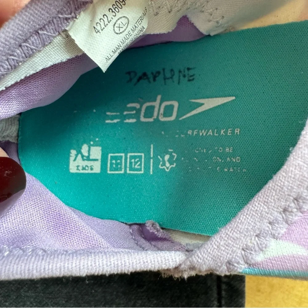 Speedo Kids Water Shoes - Pink and Purple
